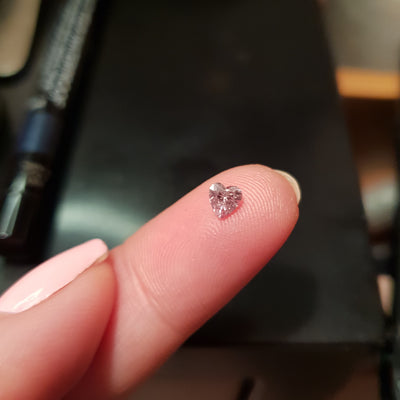 0.24ct Argyle Fancy Pink Diamond