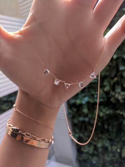 5 Diamond Necklace