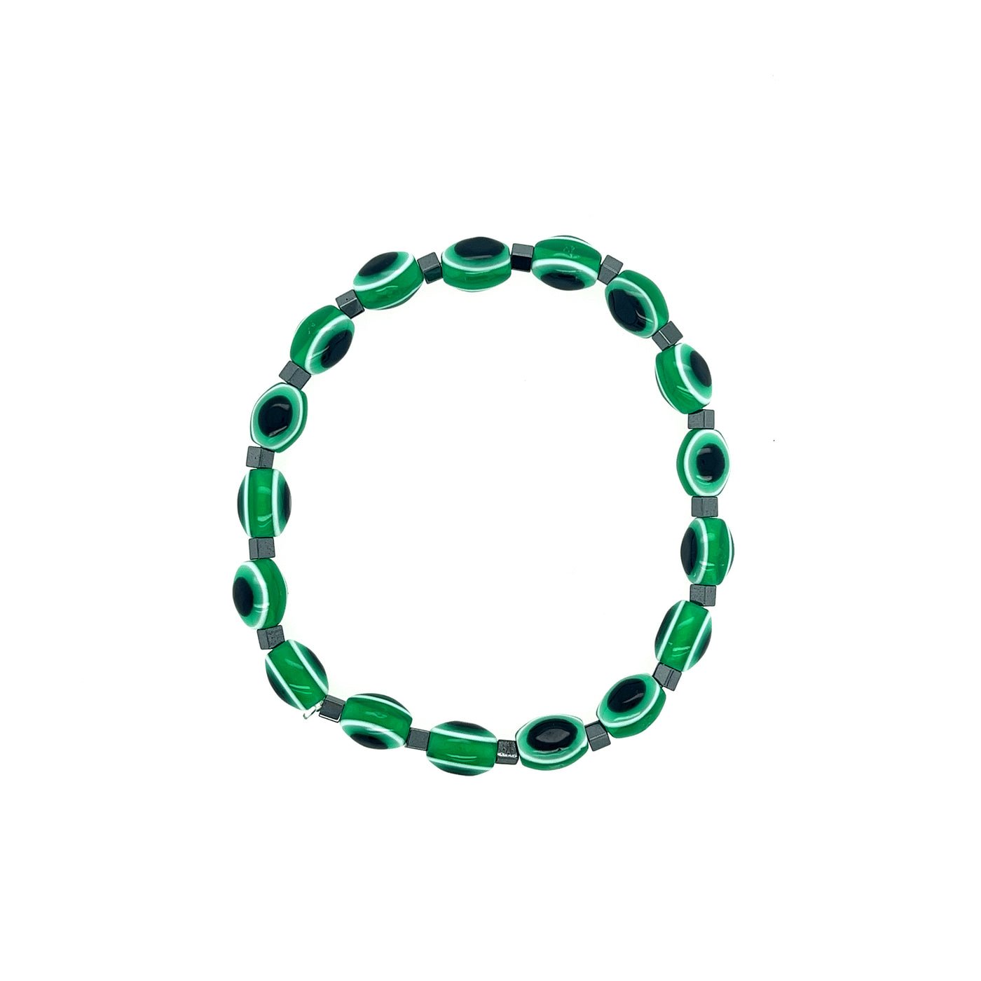 Emerald Evil Eye Bracelet