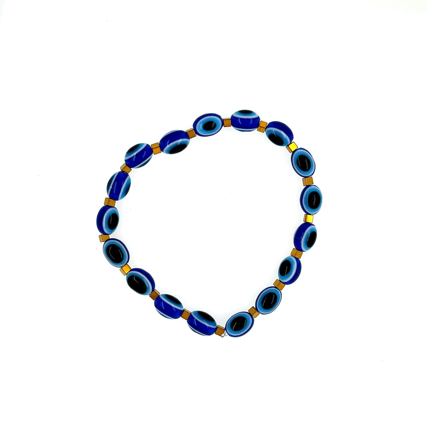 Midnight Gold Evil Eye Bracelet