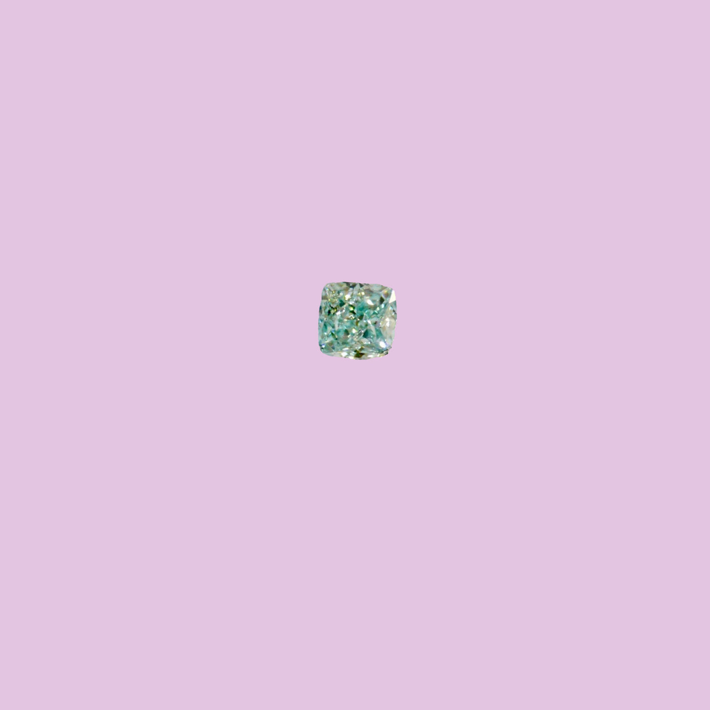 0.07ct Fancy Bluish Green Diamond
