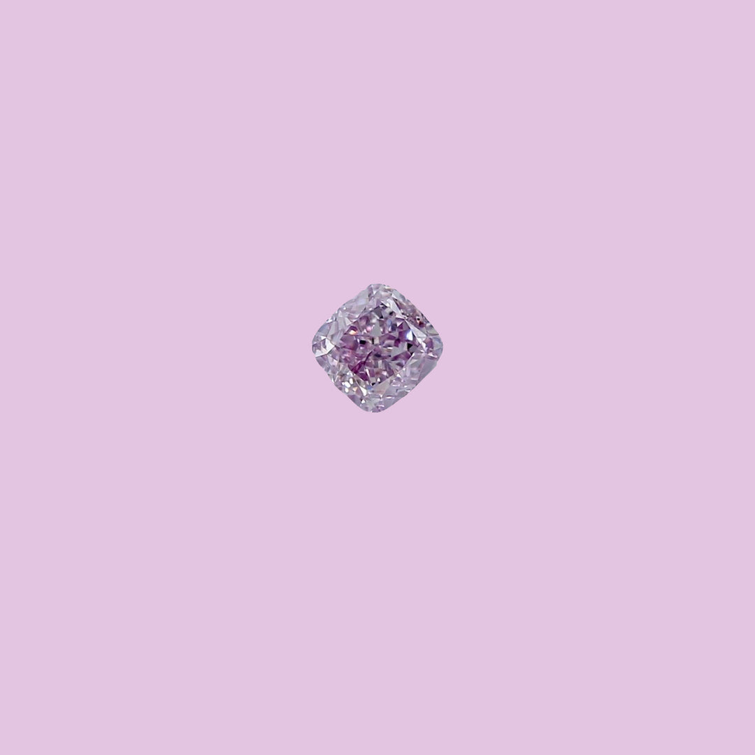 0.22ct Fancy Pink Purple Diamond