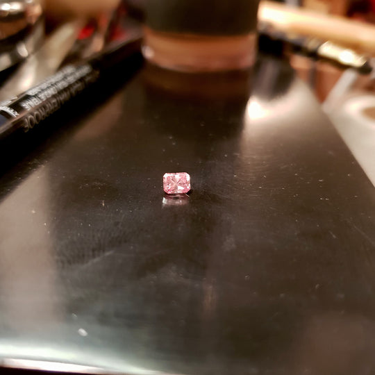 0.30ct Argyle Fancy Intense Pink Diamond